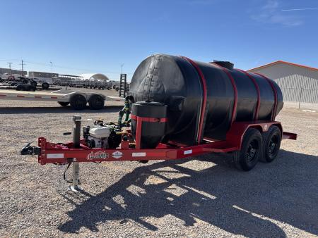 New 2026 Desert Star 1300 GAL 5X16 TANDEM AXLE 14K WATER BUFFA Equipment Trailer