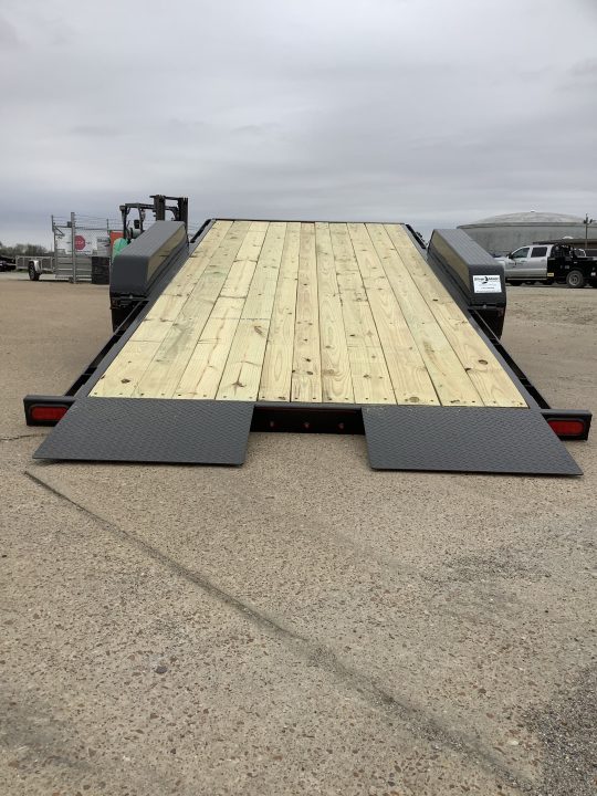 New 2026 Delta Trailers 27TB 84x20 (14K) Partial Tilt Equipment Trailer