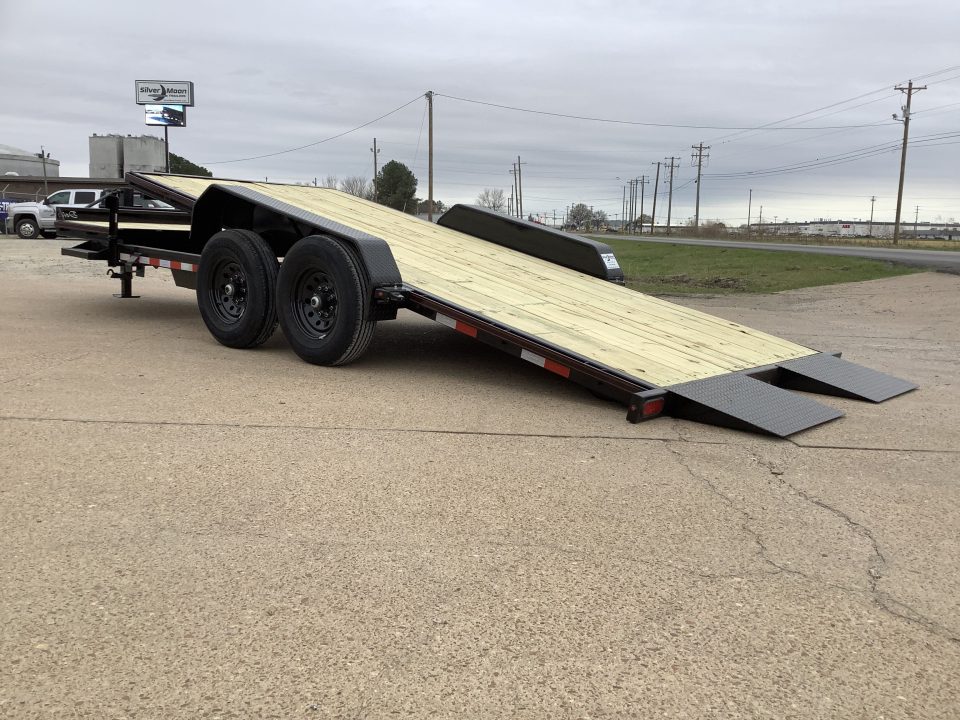 New 2026 Delta Trailers 27TB 84x20 (14K) Partial Tilt Equipment Trailer