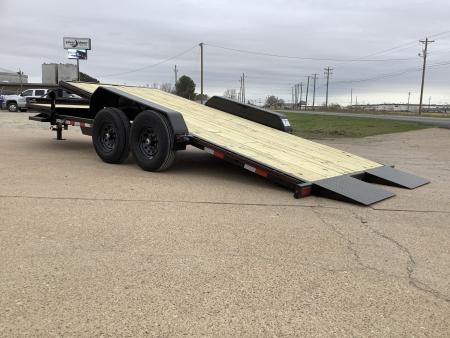 New 2026 Delta Trailers 27TB 84x20 (14K) Partial Tilt Equipment Trailer