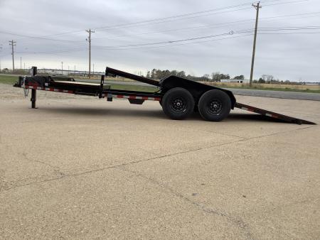 New 2026 Delta Trailers 27TB 84x20 (14K) Partial Tilt Equipment Trailer
