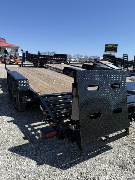 New 2026 Sure-Trac 82 X 17 +3 DOVE TAIL Equipment Trailer