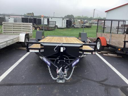 New 2026 Sure-Trac 78 x 12 +4 Equipment Trailer