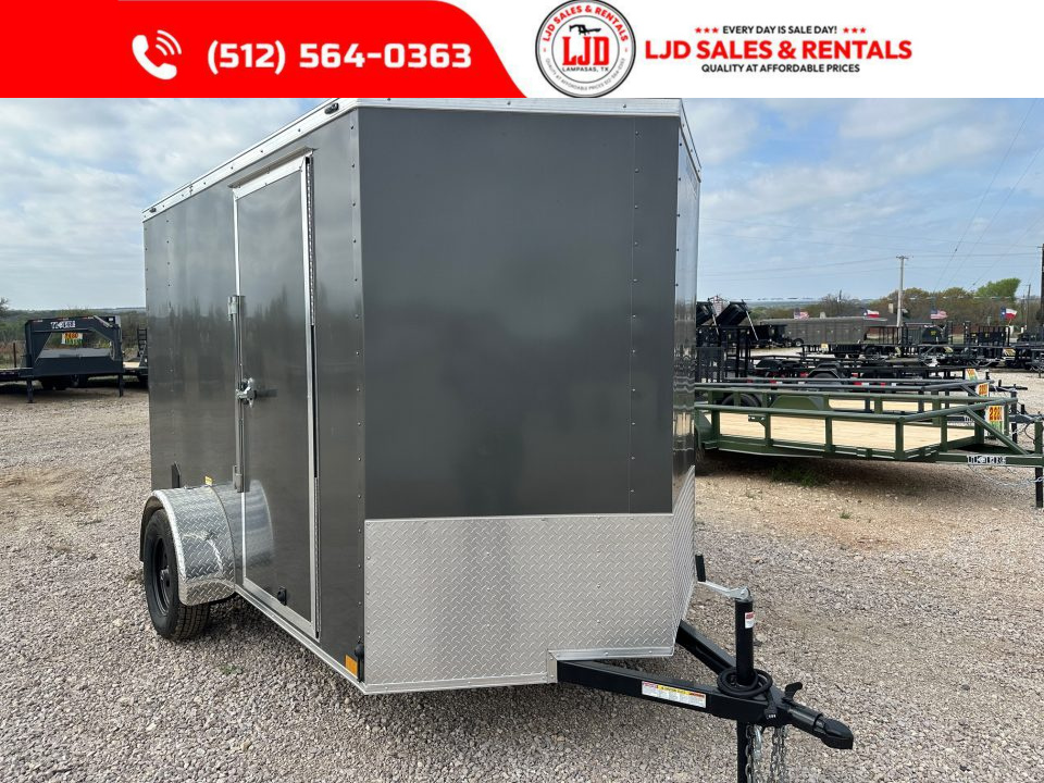 New 2026 Stallion - 6' X 10' X 6'6 - Enclosed Cargo Trailer