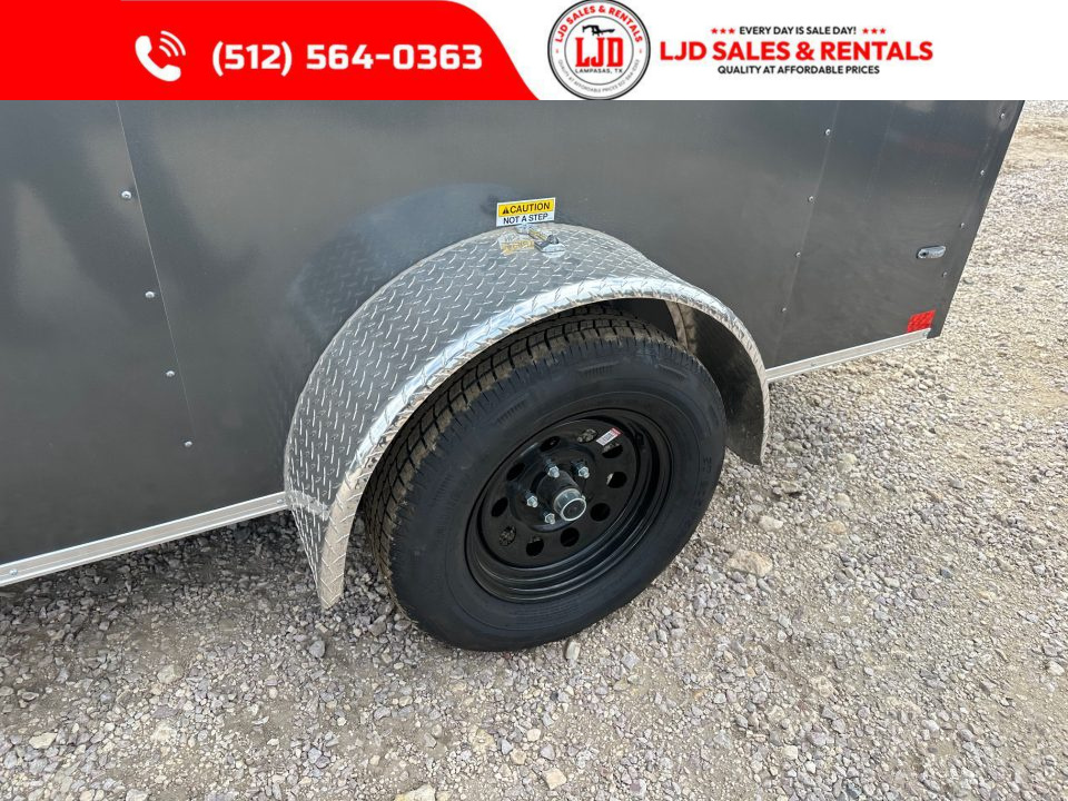 New 2026 Stallion - 6' X 10' X 6'6 - Enclosed Cargo Trailer