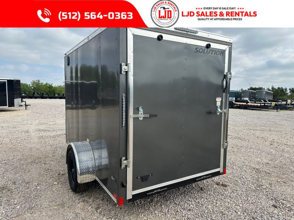 New 2026 Stallion - 6' X 10' X 6'6 - Enclosed Cargo Trailer