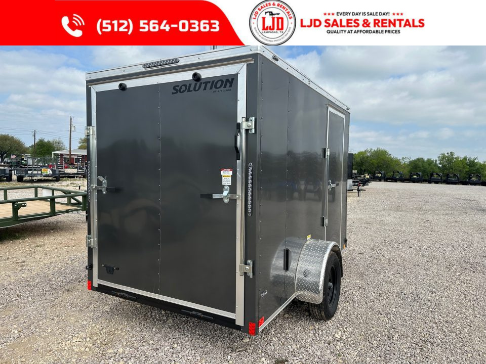 New 2026 Stallion - 6' X 10' X 6'6 - Enclosed Cargo Trailer