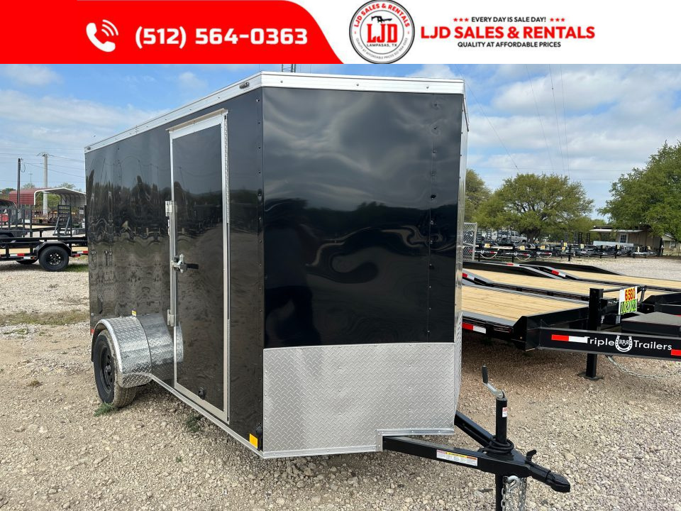 New 2026 Stallion - 6' x 12 x 6'6 - Enclosed Cargo Trailer
