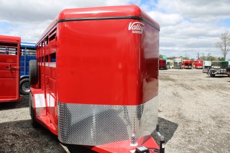 New 2027 Valley Trailers 16' STOCK TRAILER STOCK ID 52728 Stock / Stock Combo Trailer