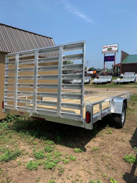New 2026 Quality Aluminum 74" x 12' Simplicity Utility Trailer