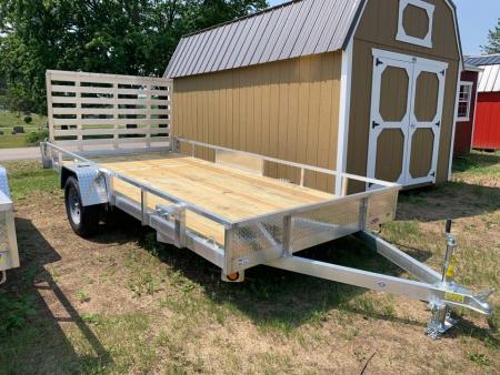 New 2026 Quality Aluminum 74  x 12' Simplicity Utility Trailer