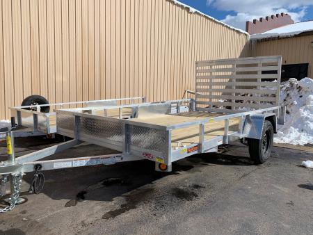 New 2026 Quality Aluminum 82  x 12' Simplicity Utility Trailer