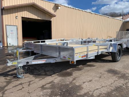 New 2026 Quality Aluminum 82" x 12' Simplicity Utility Trailer