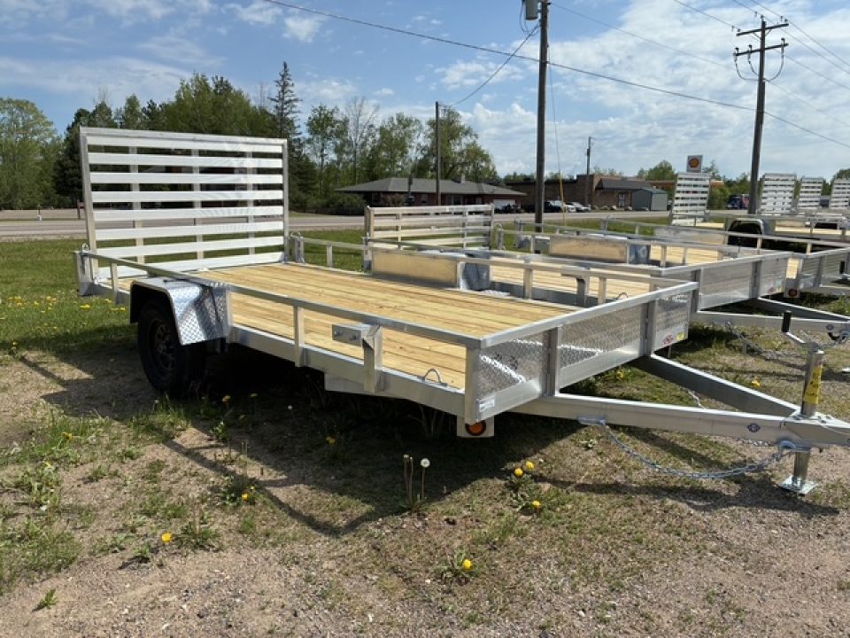New 2026 Quality Aluminum 82" X 14' Simplicity Utility Trailer