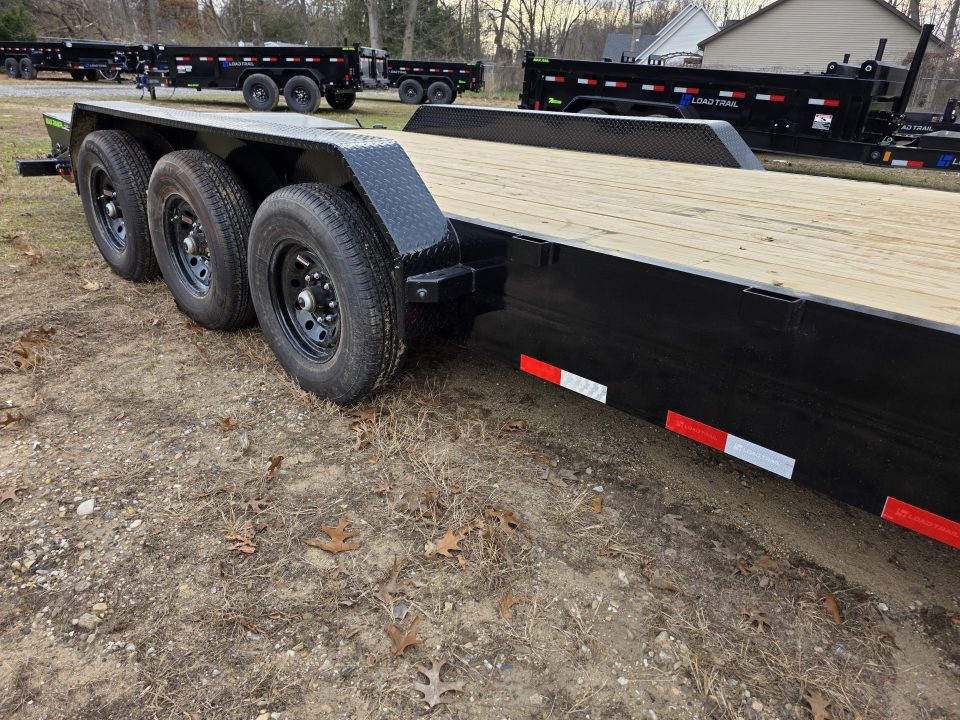 New 2026 Load Trail 83" x 24' Triple Axle MAX RAMPS Carhauler EQUIPMENT TRAILER 21K GVWR Car Hauler
