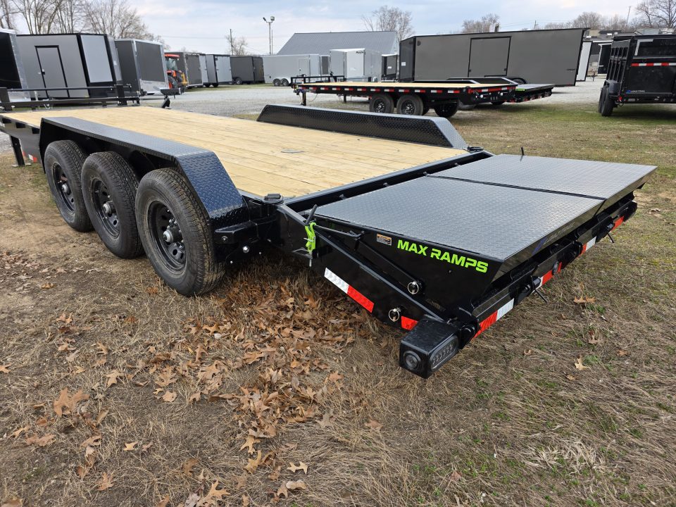 New 2026 Load Trail 83" x 24' Triple Axle MAX RAMPS Carhauler EQUIPMENT TRAILER 21K GVWR Car Hauler