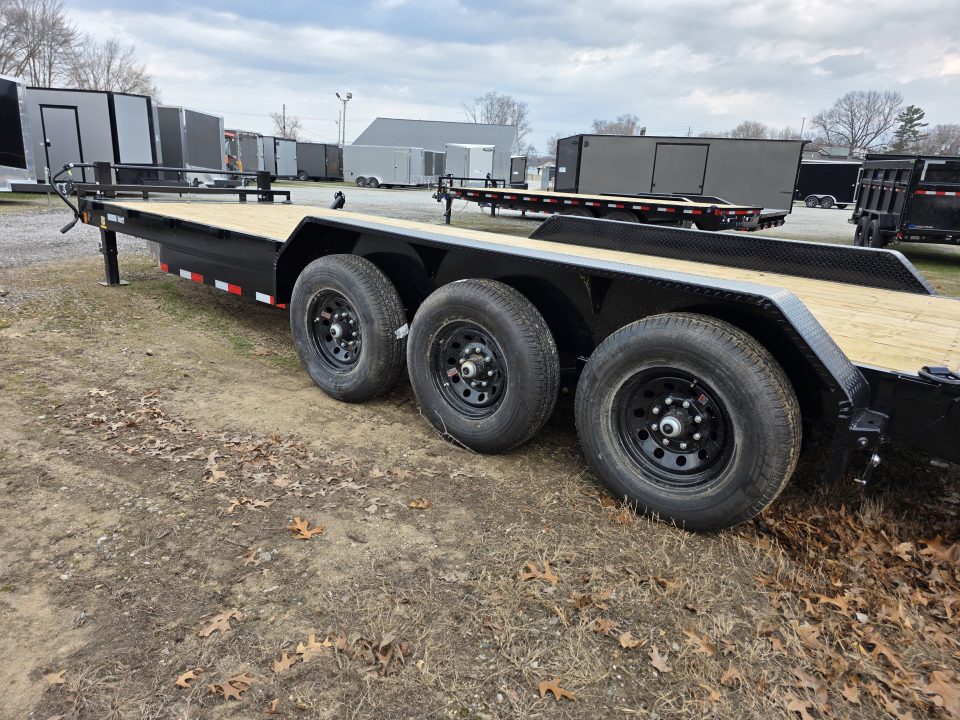 New 2026 Load Trail 83" x 24' Triple Axle MAX RAMPS Carhauler EQUIPMENT TRAILER 21K GVWR Car Hauler