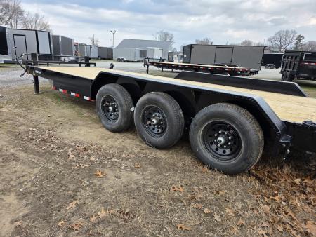 New 2026 Load Trail 83" x 24' Triple Axle MAX RAMPS Carhauler EQUIPMENT TRAILER 21K GVWR Car Hauler