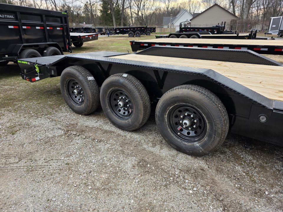 New 2026 Load Trail 102" x 24' MAX RAMPS Triple Axle Carhauler EQUIPMENT TRAILER 21K GVWR Car Hauler
