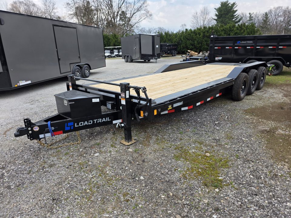 New 2026 Load Trail 102" x 24' MAX RAMPS Triple Axle Carhauler EQUIPMENT TRAILER 21K GVWR Car Hauler