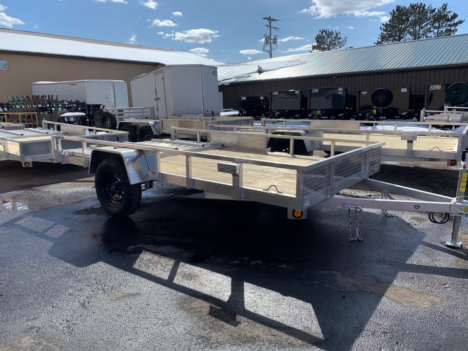 New 2026 Quality Aluminum 82" x 12' Simplicity Utility Trailer