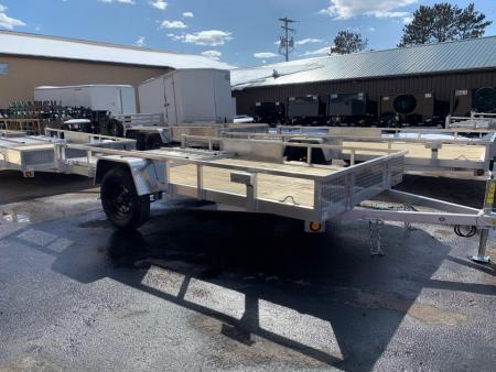 New 2026 Quality Aluminum 82" x 12' Simplicity Utility Trailer