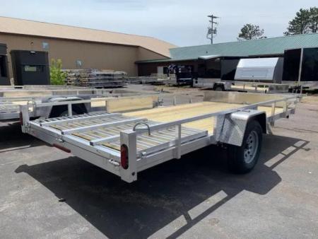 New 2027 Quality Aluminum 8214ALSLSA3.5K Utility Trailer