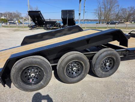 New 2026 Load Trail 83" X 24' Tilt-N-Go 21K Triple Axle Tilt Deck I-Beam Frame EQUIPMENT TRAILER Tilt Trailer