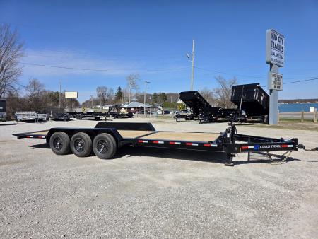 New 2026 Load Trail 83" X 24' Tilt-N-Go 21K Triple Axle Tilt Deck I-Beam Frame EQUIPMENT TRAILER Tilt Trailer
