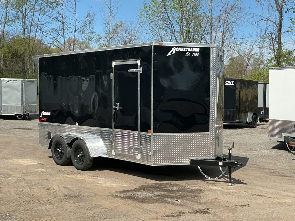 New 2026 Homesteader Trailer Intrepid 7' x 14' x 7' OHV Pkg Cargo / Enclosed Trailer