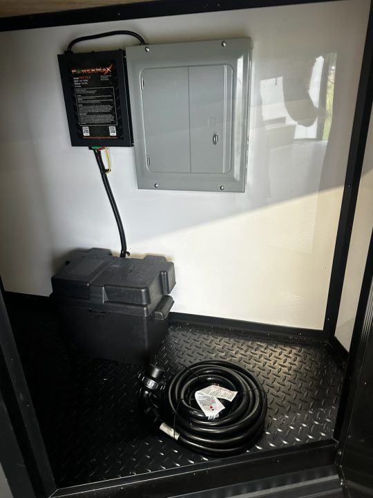 New 2026 Luxe 8.5X18 Race Trailer- Finished Interior-5200LB Torsion Axles-Charcoal Poly-Blackout