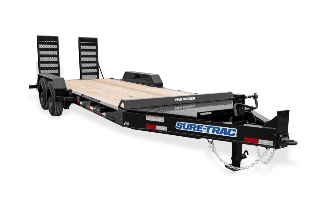 New 2026 Sure-Trac 7x18 17.6K Pro Series Equipment Trailer