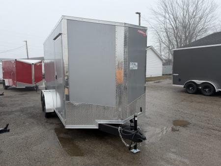New 2026 FORMULA TRAILERS 7 x 14 Cargo / Enclosed Trailer with 7ft Interior with Ramp Door - UPGRADED MODEL SALE