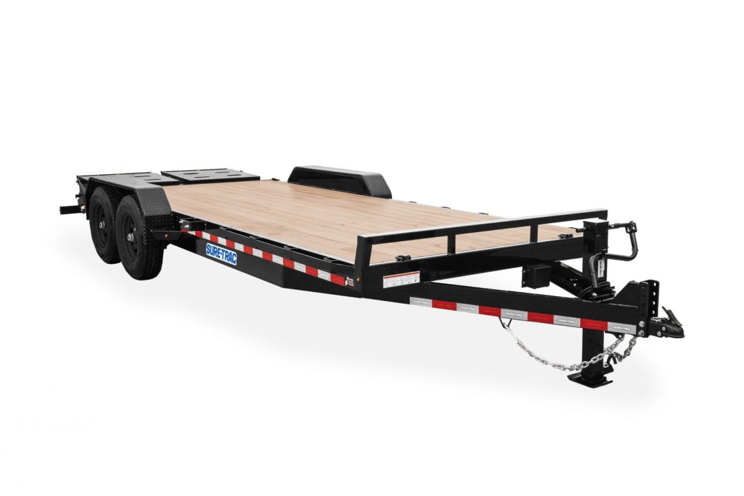 New 2026 Sure-Trac 7x18 Universal Ramp Equipment Trailer