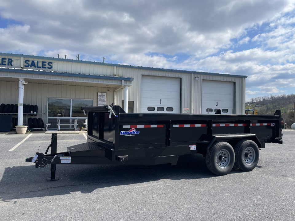 New 2026 Hawke 7X16 14K Dump Trailer