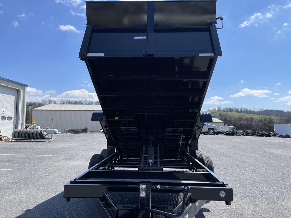 New 2026 Sure-Trac 7X14 Scissor Hoist Dump Trailer