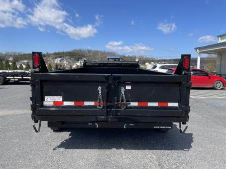 New 2026 Sure-Trac 7X14 Scissor Hoist Dump Trailer
