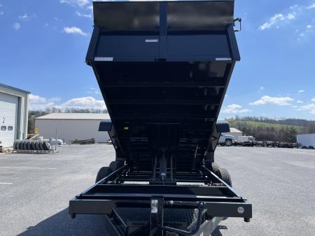 New 2026 Sure-Trac 7X14 Scissor Hoist Dump Trailer