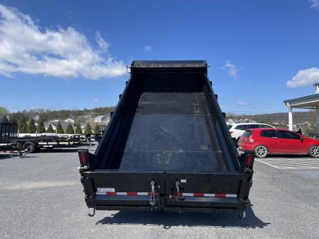 New 2026 Sure-Trac 7X14 Scissor Hoist Dump Trailer
