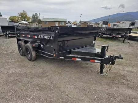 New 2026 Iron Bull 7x12 15k Dump Trailer