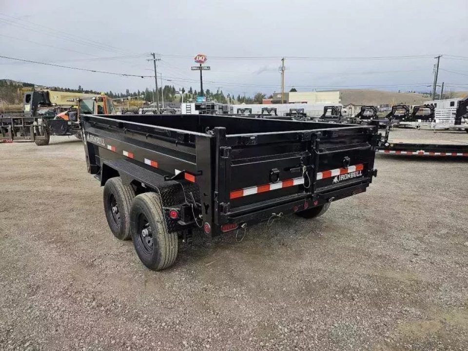 New 2026 Iron Bull 7x12 15k Dump Trailer