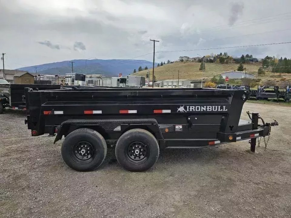 New 2026 Iron Bull 7x12 15k Dump Trailer