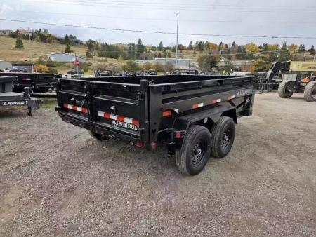 New 2026 Iron Bull 7x12 15k Dump Trailer