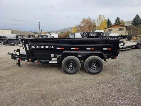 New 2026 Iron Bull 7x12 15k Dump Trailer