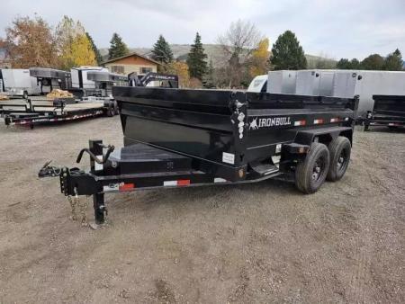 New 2026 Iron Bull 7x12 15k Dump Trailer