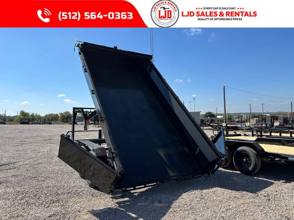 New 2026 US Built - 7' x 14' x 2' - Dump Trailer - GN - TARP - RAMPS - SPREADER