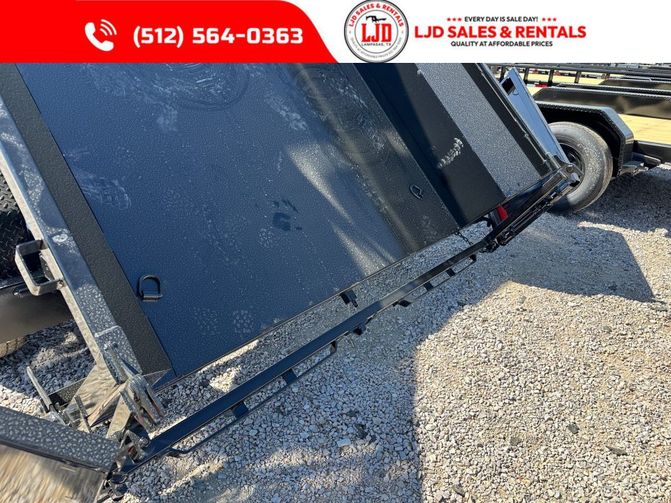 New 2026 US Built - 7' x 14' x 2' - Dump Trailer - GN - TARP - RAMPS - SPREADER