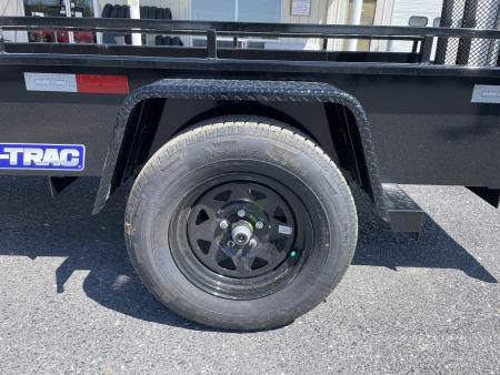 New 2026 Sure-Trac 5X10 Steel High Side Utility Trailer