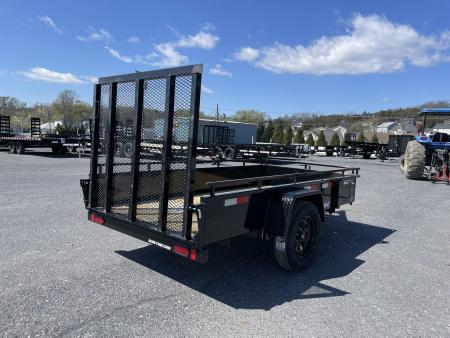 New 2026 Sure-Trac 5X10 Steel High Side Utility Trailer