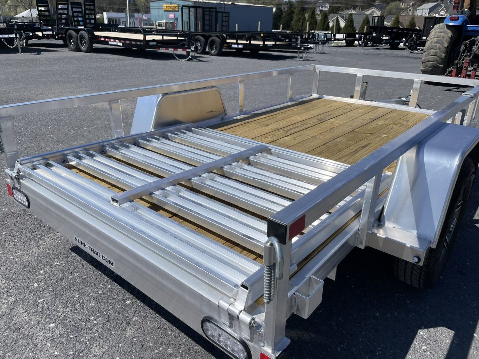 New 2026 Sure-Trac 5X10 Aluminum Utility Trailer